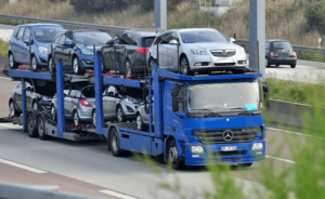 Перевозка открытыми автовозами